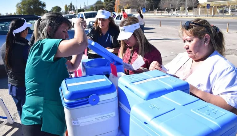 La consigna que guió la jornada fue clara: “Pará. Vacunate y seguí”