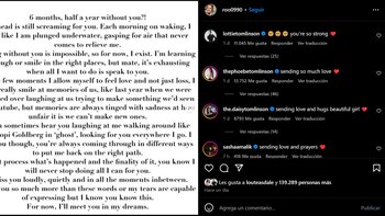 La reacción al posteo que