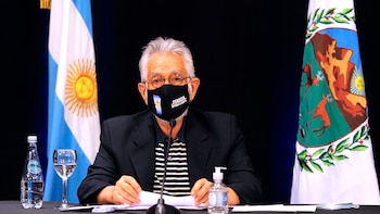 El gobernador puntano, Rodríguez Saá