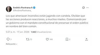 Andrés Pastrana y su análisis de cara a la segunda vuelta