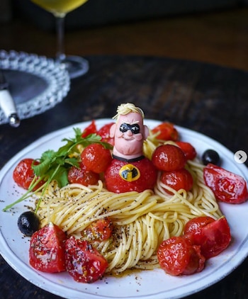 Pasta Mr. Increíble. (IG @etn.co_mam)