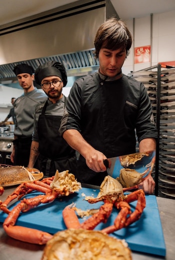 Marisquería D'Berto, en O Grove (Web del restaurante)