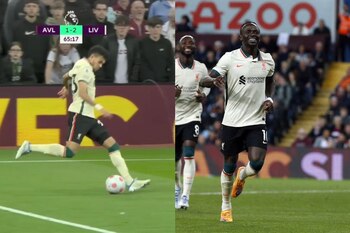 Luis Díaz y su asistencia