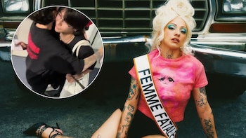 Mon Laferte desata polémica al encarar a joven en el aeropuerto: “Un verdadero fan se sabría mis canciones”