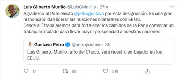 El nuevo embajador en Estados