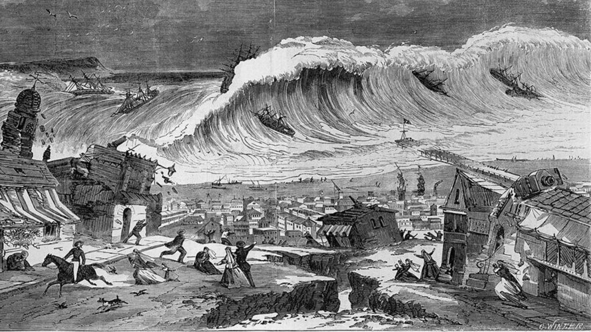 Un terremoto estimado entre 8,5 y 9,0 Mw devastó el sur del Perú hace 158 años, duró casi cinco minutos y provocó un tsunami mortal