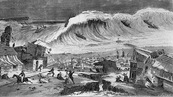 Un terremoto estimado entre 8,5 y 9,0 Mw devastó el sur del Perú hace 158 años, duró casi cinco minutos y provocó un tsunami mortal