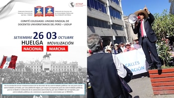 Docentes universitarios acatan huelga y