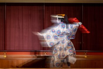 El actor de kabuki franco-japonés