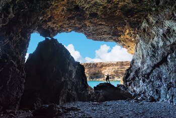 Cuevas de Ajuy, en Fuerteventura.