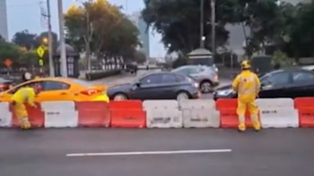 Exitosa reportó filas largas, bocinazos constantes y conductores que se detenían para preguntar qué ocurría - Créditos: Captura de pantalla de Exitosa.