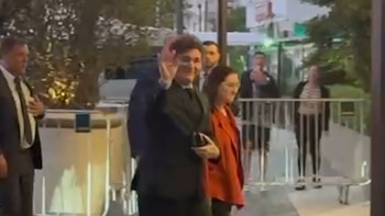 Milei llegó a Río de