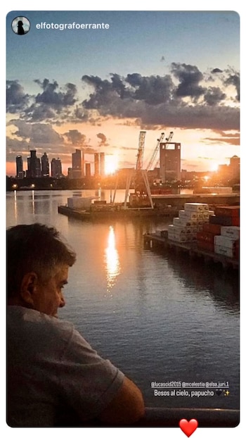 La foto que compartió el