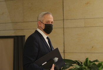 El ministro israelí de defensa,