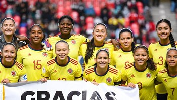 La selección Colombia femenina sub-20
