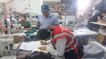 Uno de los stands intervenidos