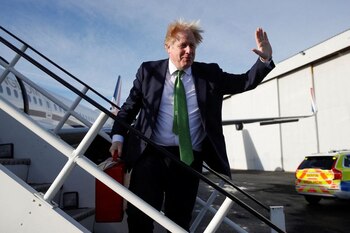 El primer ministro británico, Boris