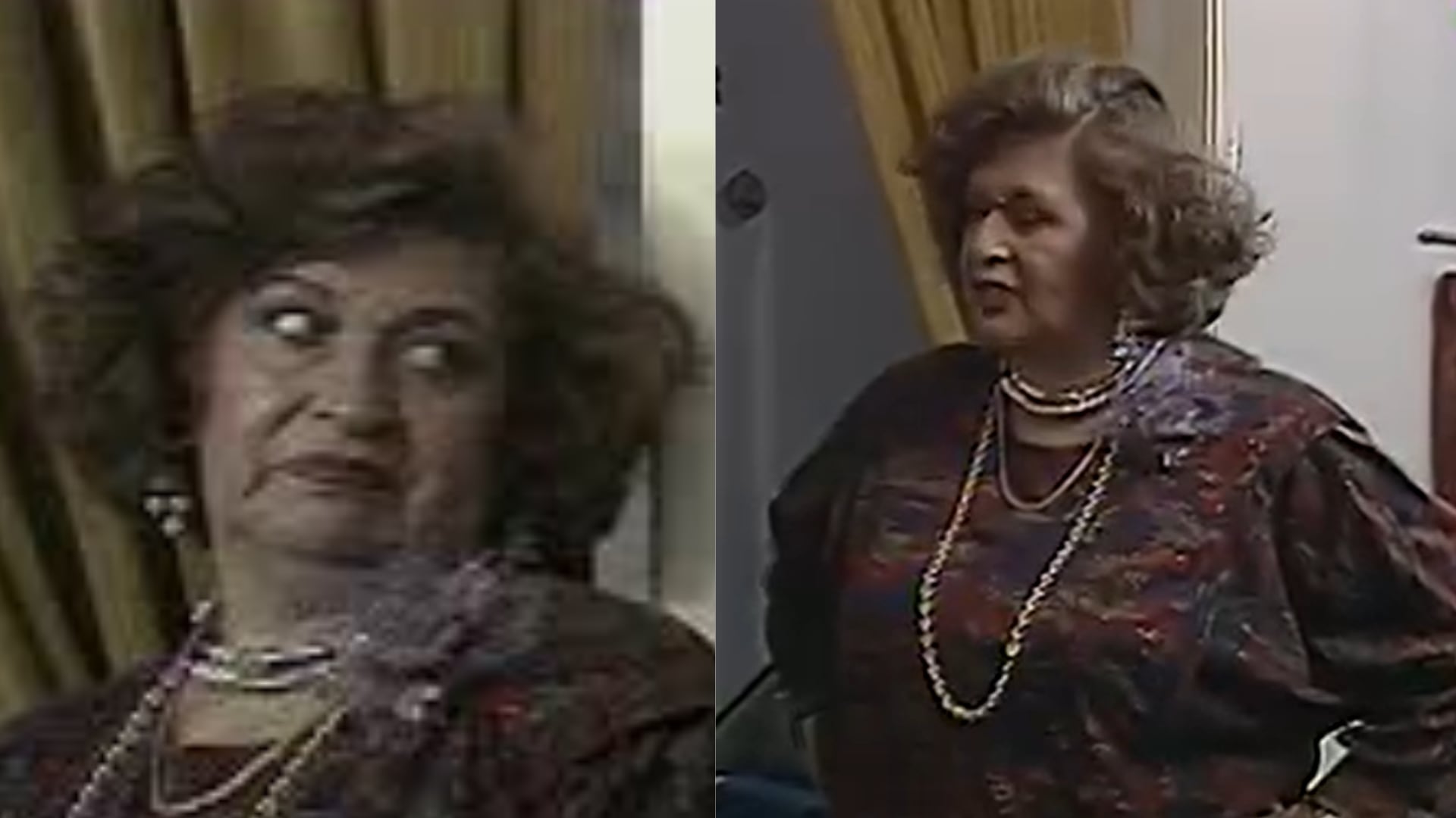 Flor Vargas, con más de 50 años en la televisión, pide apoyo ante problemas de salud y soledad - crédito captura de pantalla telenovela 'N.N.' - Señal Colombia