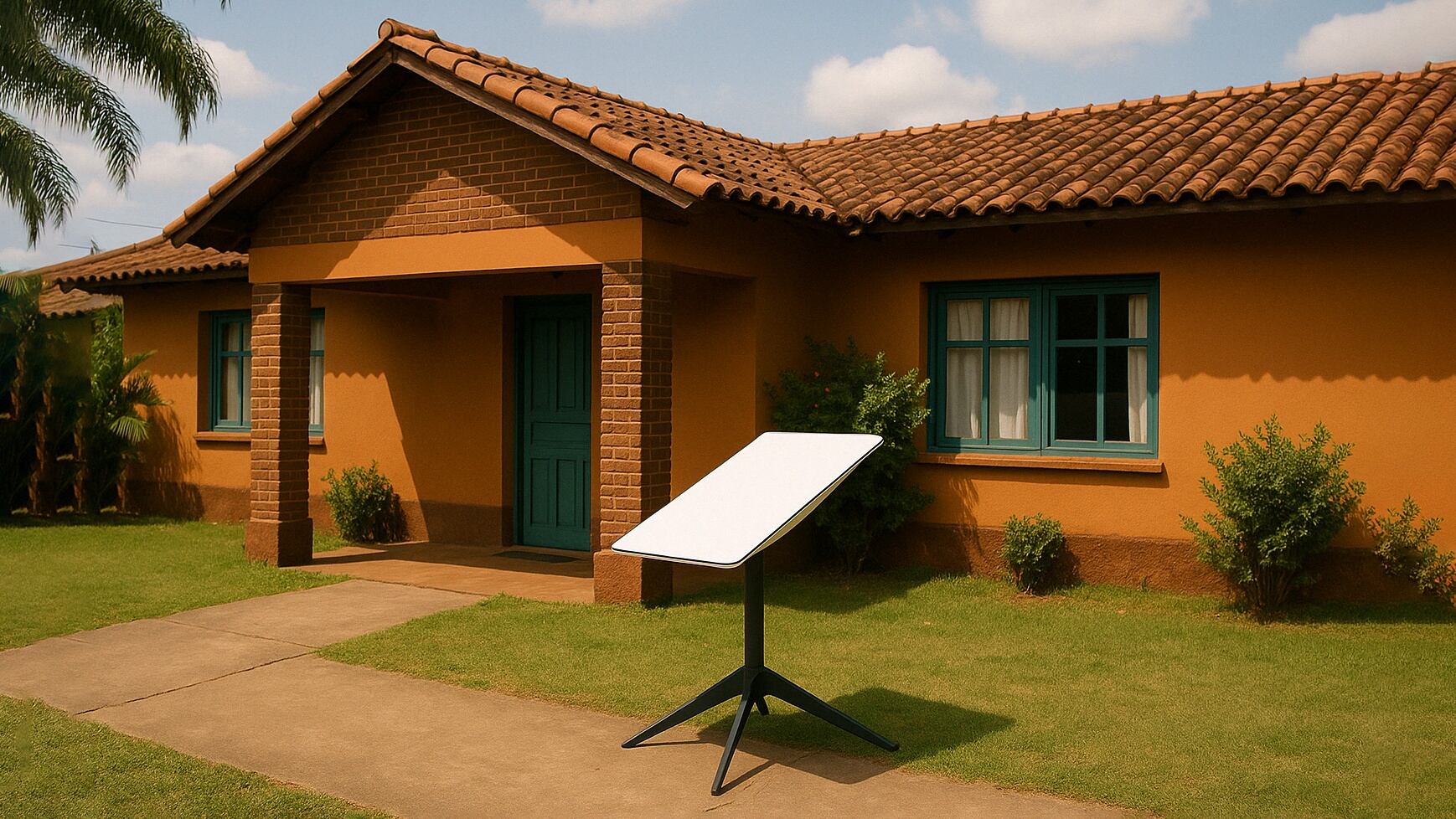 Diseñado para funcionar con vista libre al cielo, este dispositivo permite establecer una red en áreas alejadas sin depender de redes móviles ni cableado tradicional - (Imagen ilustrativa Infobae)