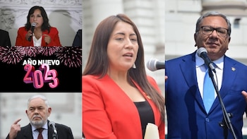 Saludos de las figuras políticas del Perú