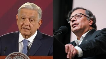 AMLO afirmó que tiene "la mejor de las opiniones" sobre Gustavo Petro. | Captura de pantalla gobierno federal / Twitter: @infopresidencia