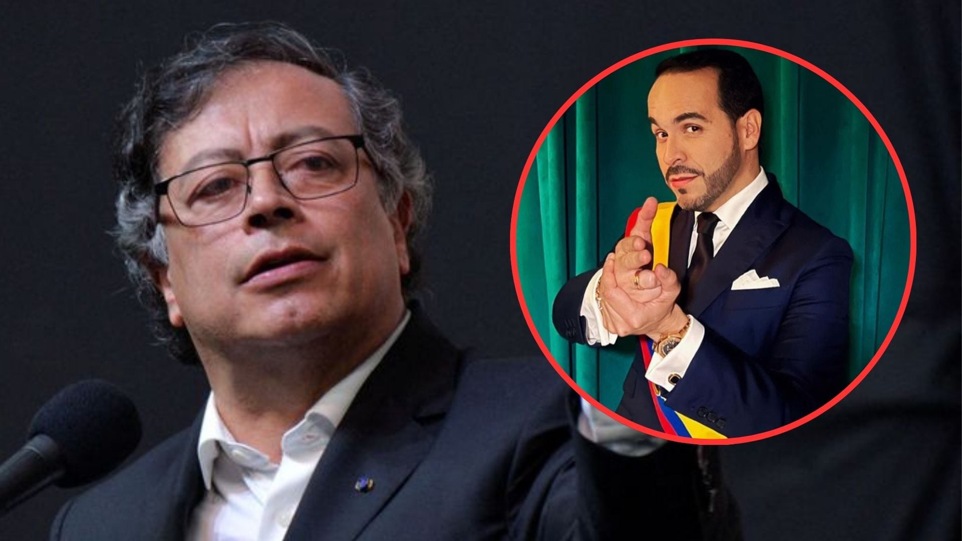 El cruce de declaraciones entre Gustavo Petro y Abelardo de la Espriella refleja la tensión política por la demanda presentada en Estados Unidos. - crédito EFE - @ABDELAESPRIELLA/x