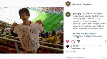 Giancarlo Granda y su mensaje