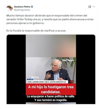 Con esta publicación en redes