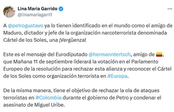 La representante señaló que en