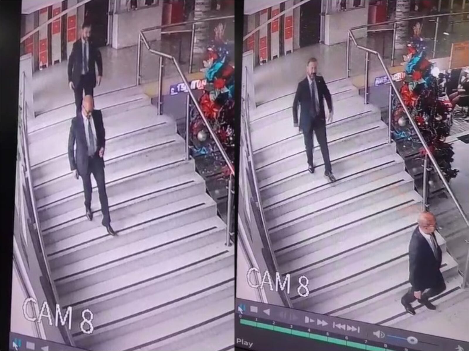 El asalto dejó una persona herida, identificada como escolta de la Unidad Nacional de Protección (UNP) - crédito suministrado a Infobae Colombia