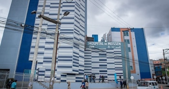 El intendente fue trasladado al Hospital de Meissen luego de resultar herido durante el intercambio de disparos, pero falleció debido a la gravedad de las heridas. - crédito Alcaldía de Bogotá