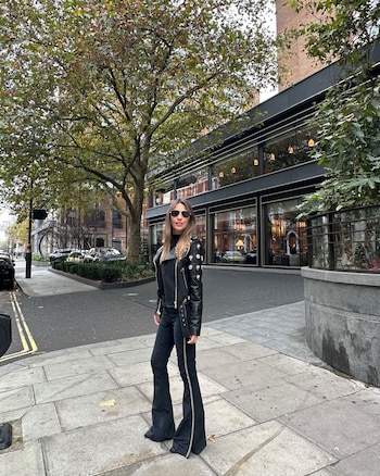 El outfit de Pampita para