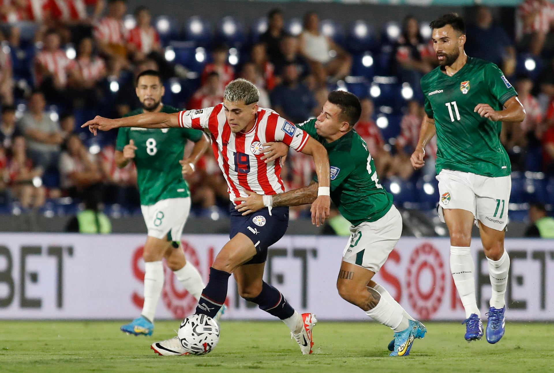 Paraguay y Bolivia se reencuentran en un amistoso FIFA.