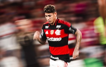 Jorge Carrascal acumuló dos goles y tres asistencias con Flamengo y su rendimiento fue elogiado por la prensa de Brasil - crédito @carrascall/Instagram
