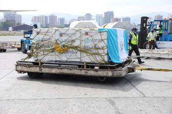 Primer envío de Sputnik V