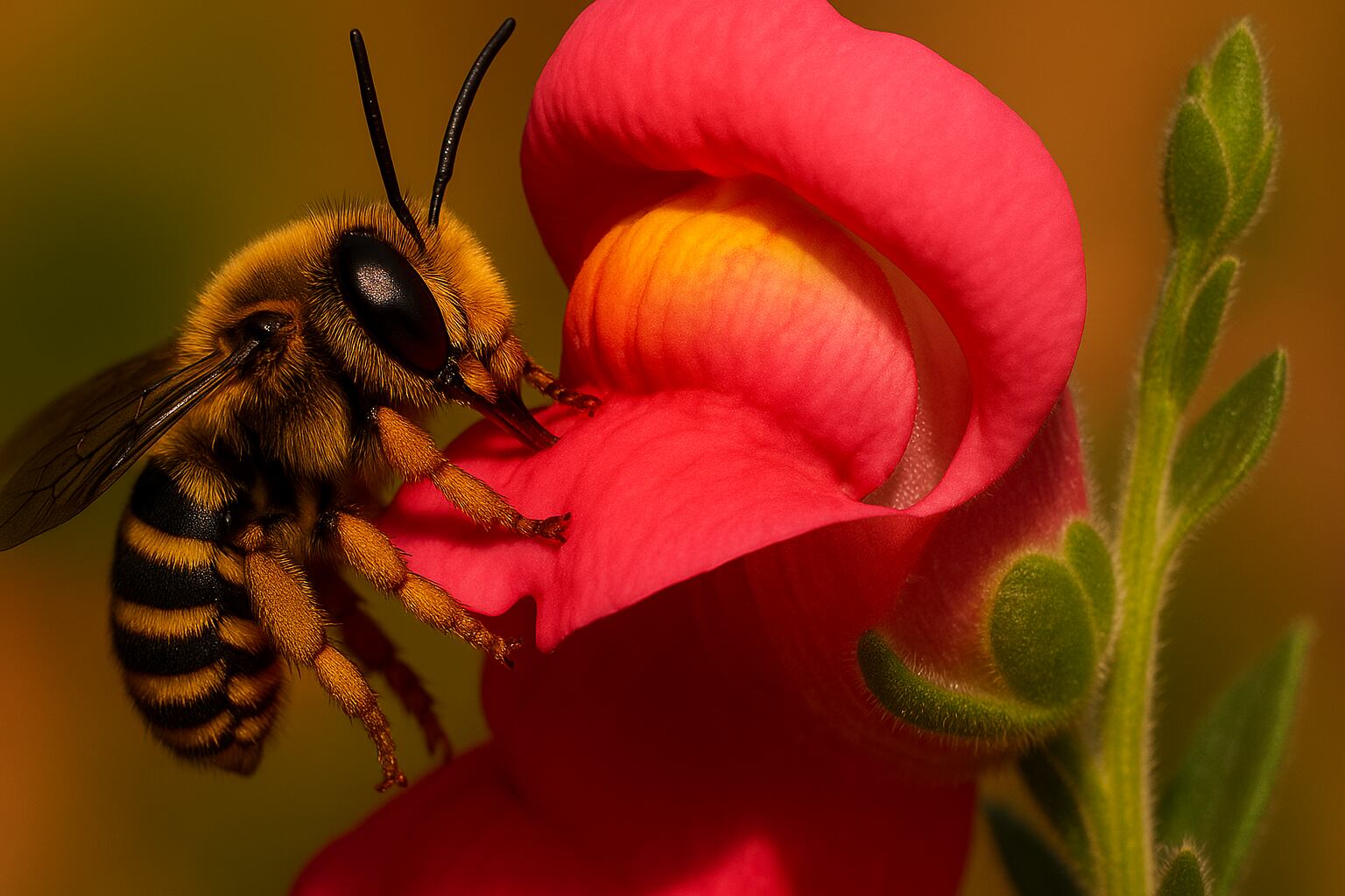 Los eventos climáticos extremos pueden reducir drásticamente el valor calórico del néctar, afectando tanto a los polinizadores como a la producción de alimentos (Imagen Ilustrativa Infobae)