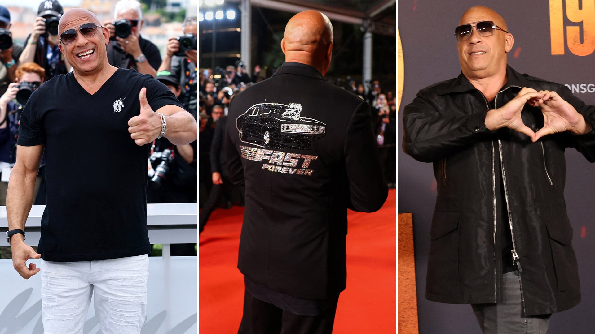 Vin Diesel cumple años: así construyó un estilo propio entre trajes, cuero y guiños a “Rapido y Furioso”