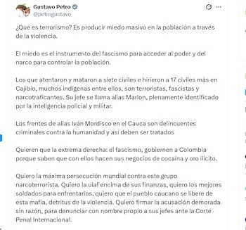 Gustavo Petro en X