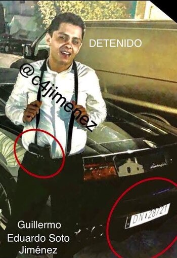 Conducía autos de lujo, vestía