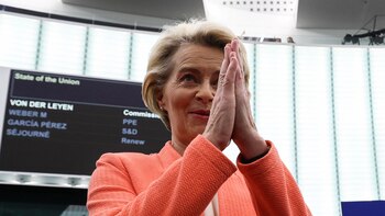 Von der Leyen pidió cerrar
