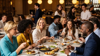 Cómo identificar un líder en una cena, según la IA: no es más el hablador o extrovertido