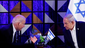 Netanyahu agradeció a Biden el