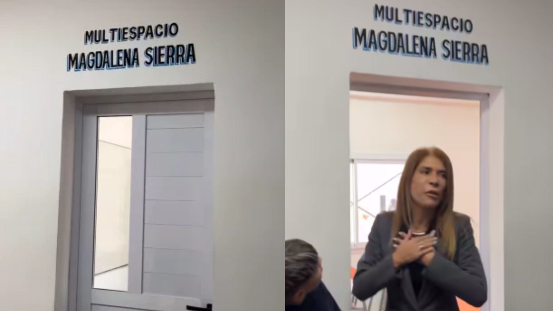Magdalena Sierra Intendente Avellaneda (captura de video)