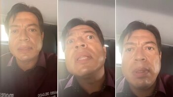 El copiloto de la camioneta