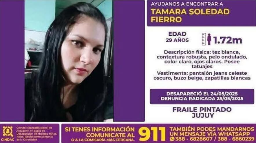 Tras denunciarse su desaparición, los restos de la joven fueron encontrados calcinados