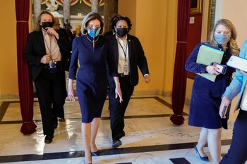 La presidenta de la Cámara