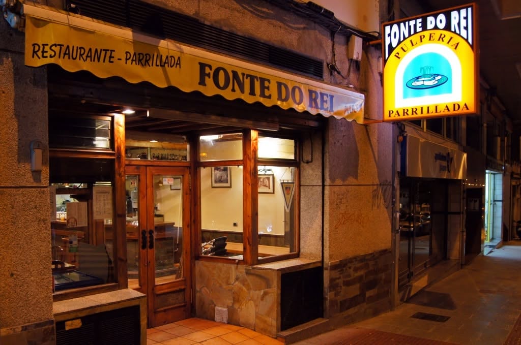Fachada del restaurante Fonte do Rei, en Lugo (Facebook)