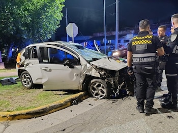 El Citroën C3 impactó contra