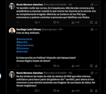 Investigadores aseguraron que recibieron el