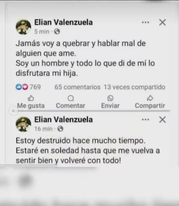 Los mensajes compartidos por L-gante